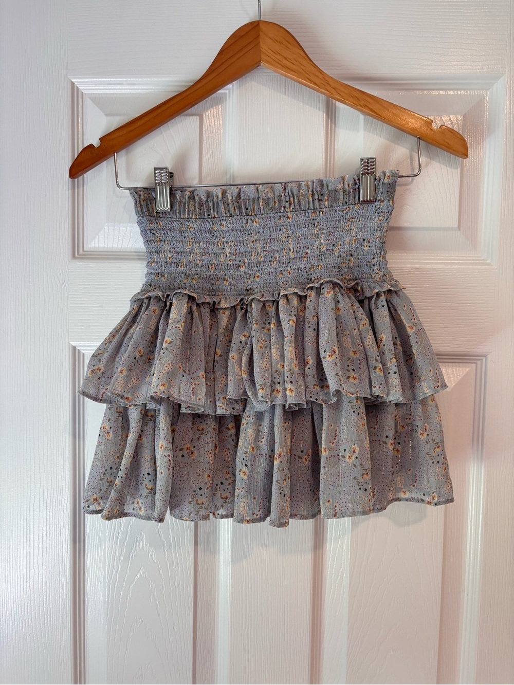 Were All Pretty Girls Womens Smocked Skirt Size small